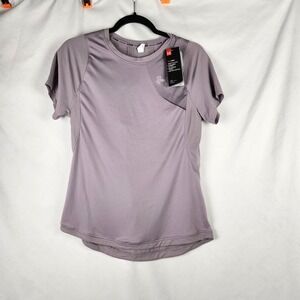 Under Armour HeatGear Womens Sz Med Loose Fit Short Sleeve Athletic Shirt NWT